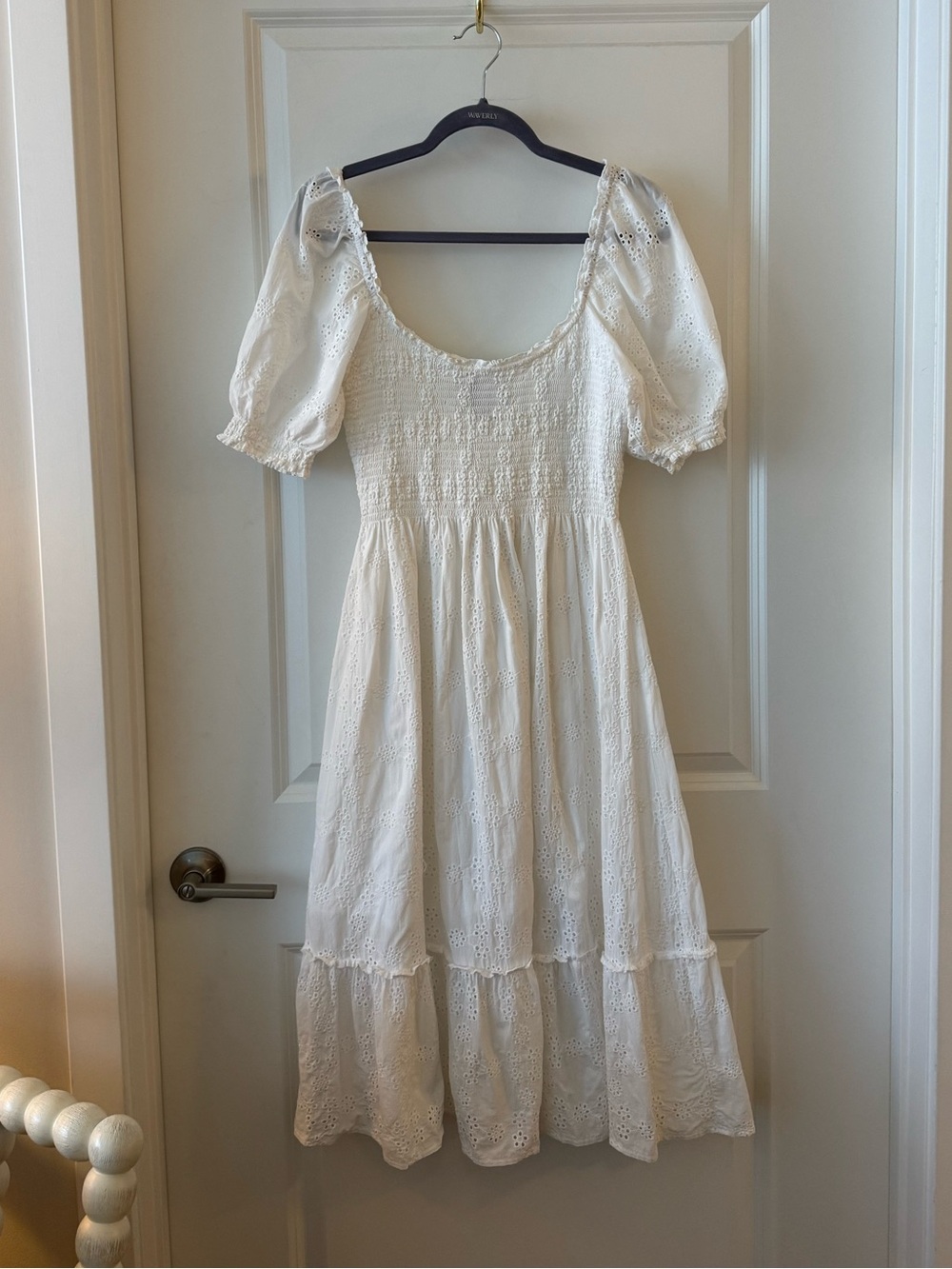 Hill House Louisa Eyelet Dress Size Large - Picture 5 of 10